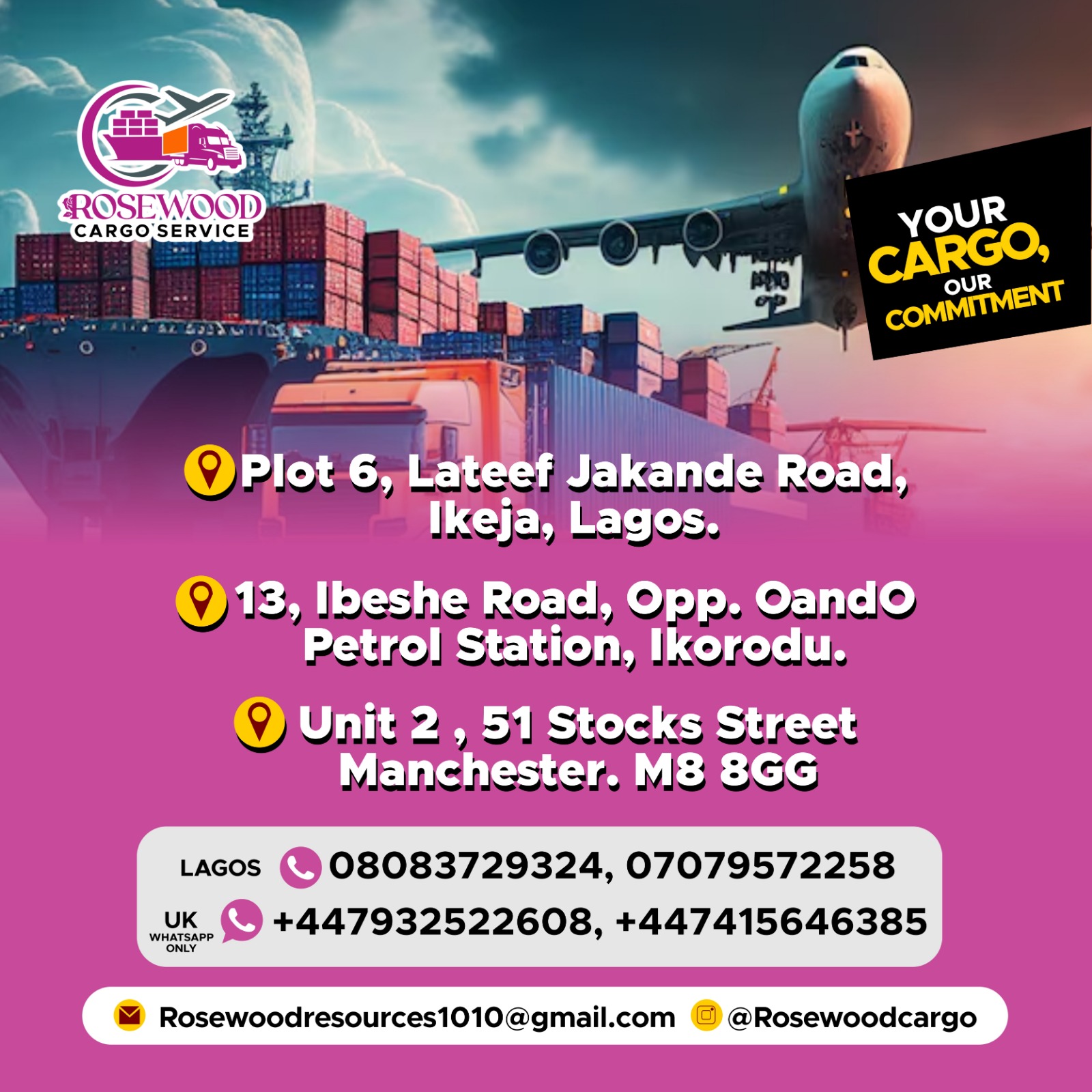    Rosewood Cargo Services